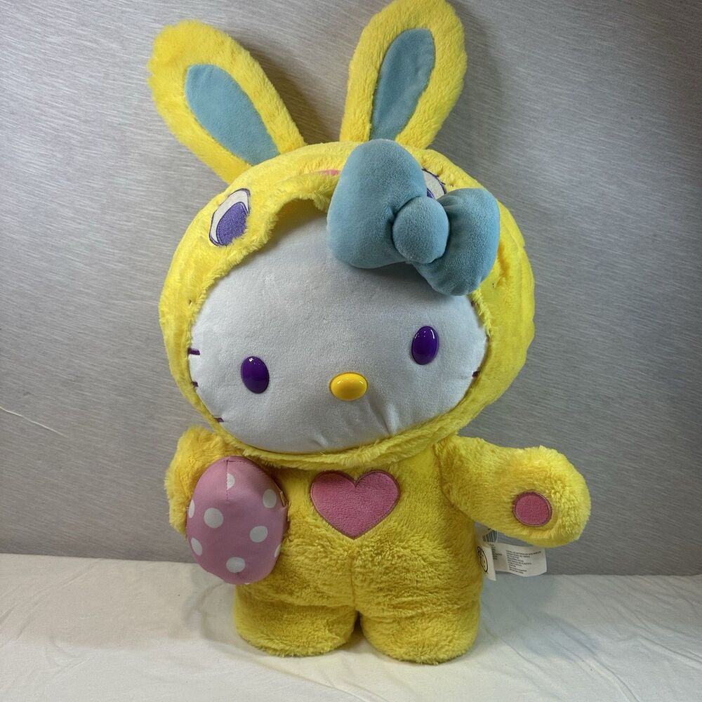 Hello Kitty Easter Bunny Greeter Large 23” CVS Exclusive Sanrio 2020 Spring Rare